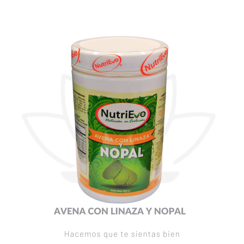 Avena con Linaza y Nopal